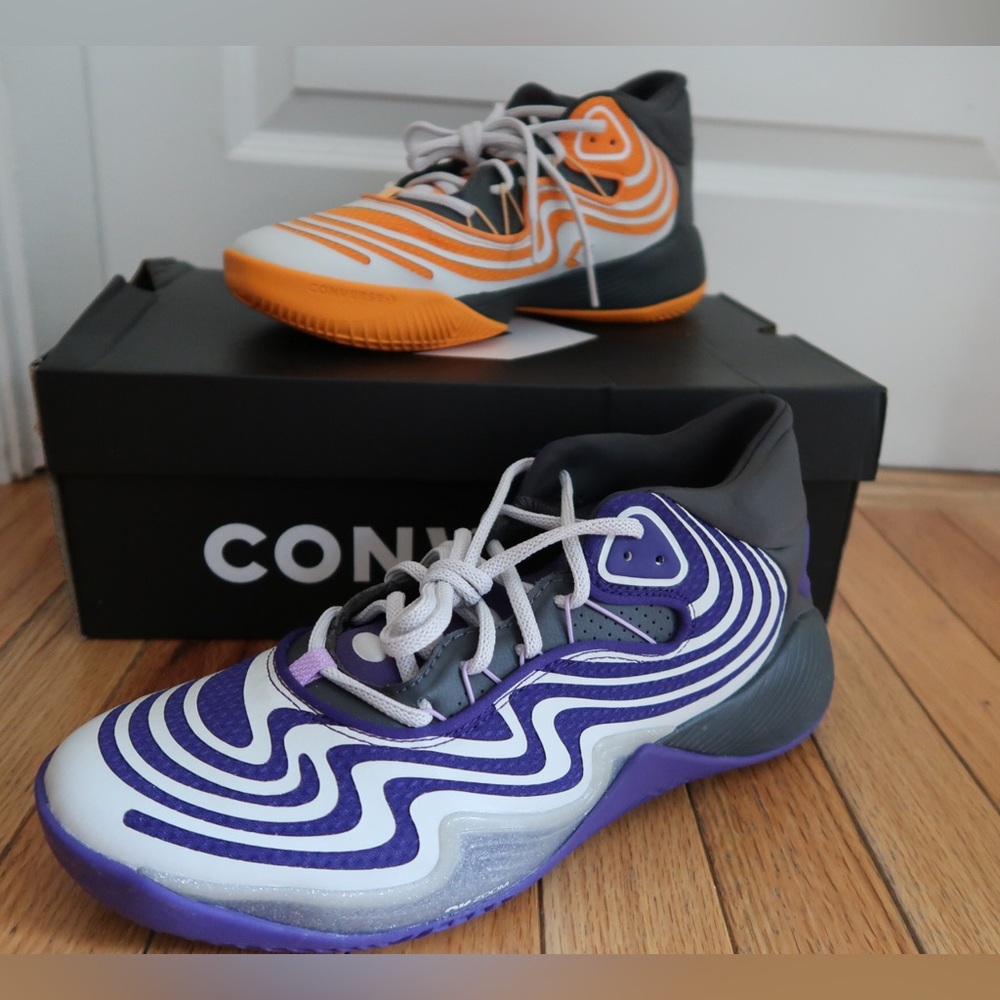 NWT All Star BB Shift CX purple orange basketball shoes converse